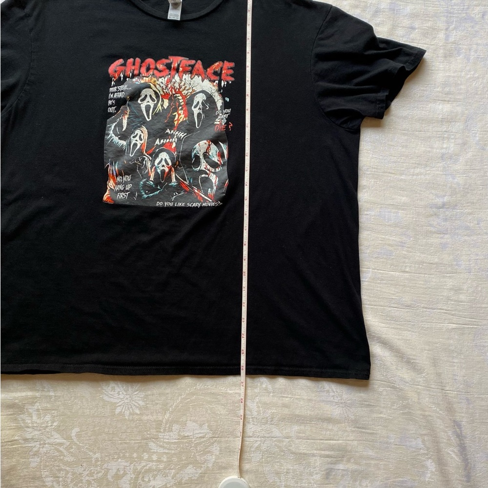 Scream Ghostface Halloween T-shirt - Picture 11 of 12